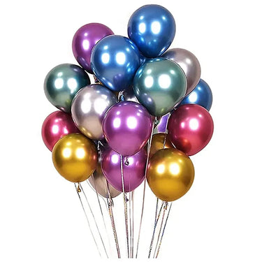 Multicolour Chrome Balloons